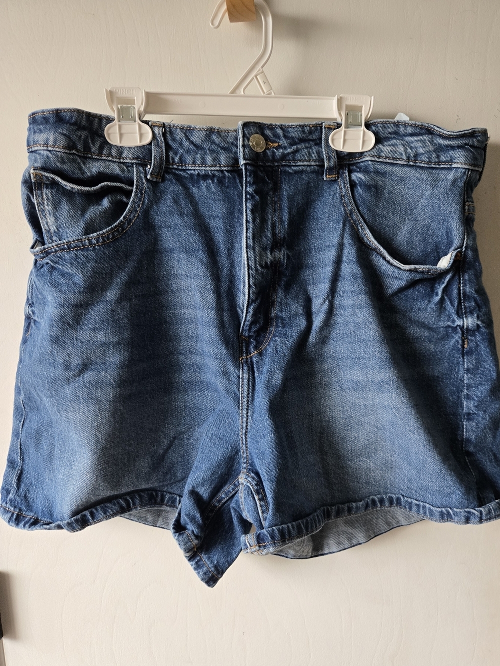 Zara Denim Shorts Size 14